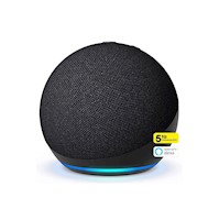 Parlante Inteligente Amazon Alexa Echo Dot 5ta Generación - Negro